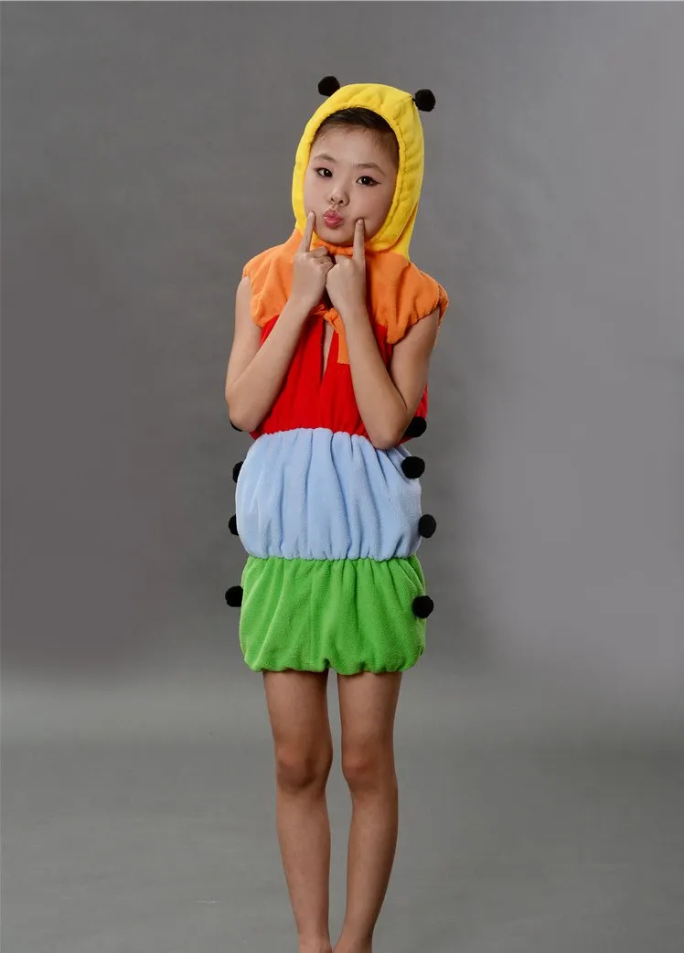 The caterpillar clothing Halloween Costume Adult Children cosplay costume for carnival party top quality | Тематическая одежда и