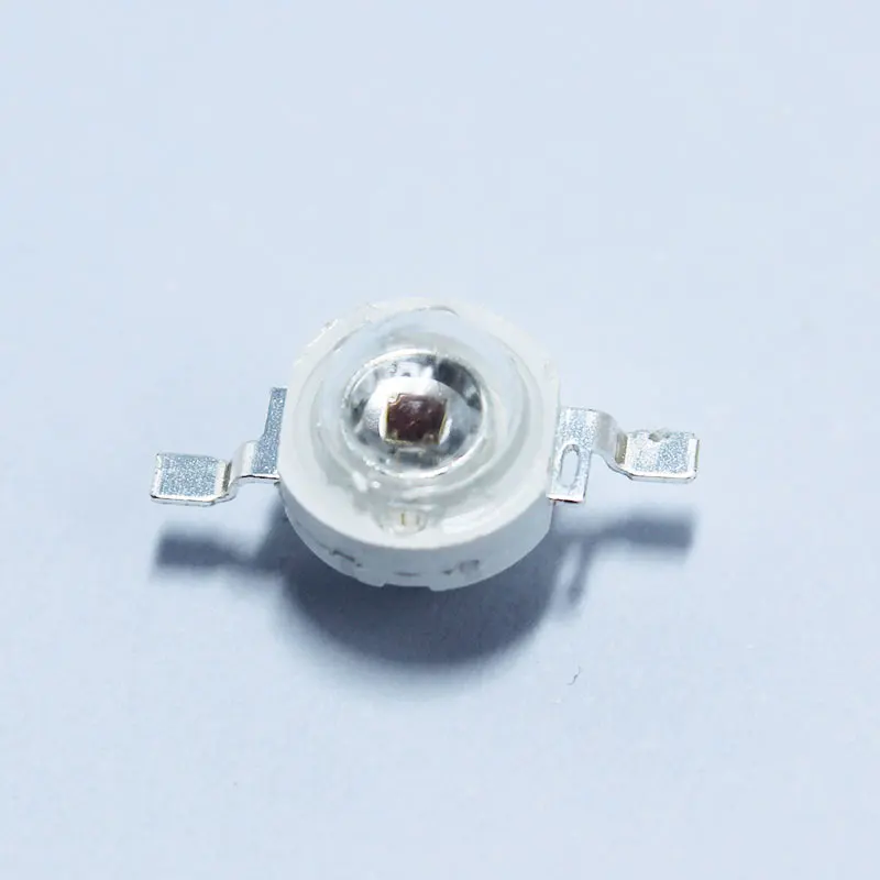 10/Psc 660nm красный светодиод COB лампа чип 1 Вт 3 5 в вход умный IC драйвер подходит для DIY