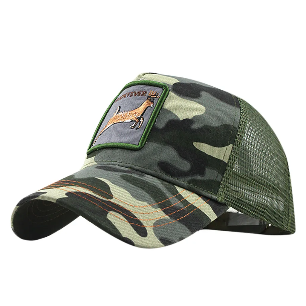 Gorras de animales унисекс Открытый хлопок высокого качества животных кепки-бейсболки с вышивкой женские мужские шапки регулируемые gorra animales