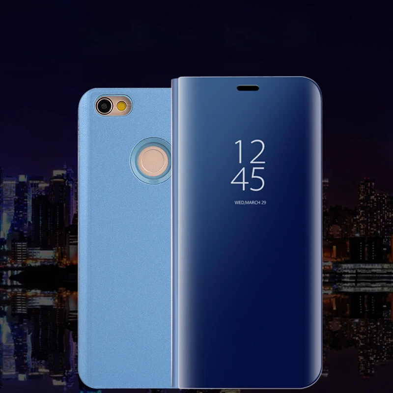 Зеркальный Чехол книжка Xaomi Note 5a Prime для Xiaomi Redmi 5 Pro чехол телефона Xiomi 64 ГБ|Бамперы|
