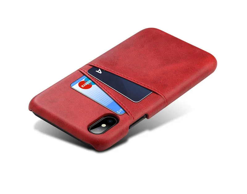 Чехол для iPhone 12 Mini 11 Pro Max XS XR кожаный футляр кредитных карт чехол 7 8 6S Plus жесткий с