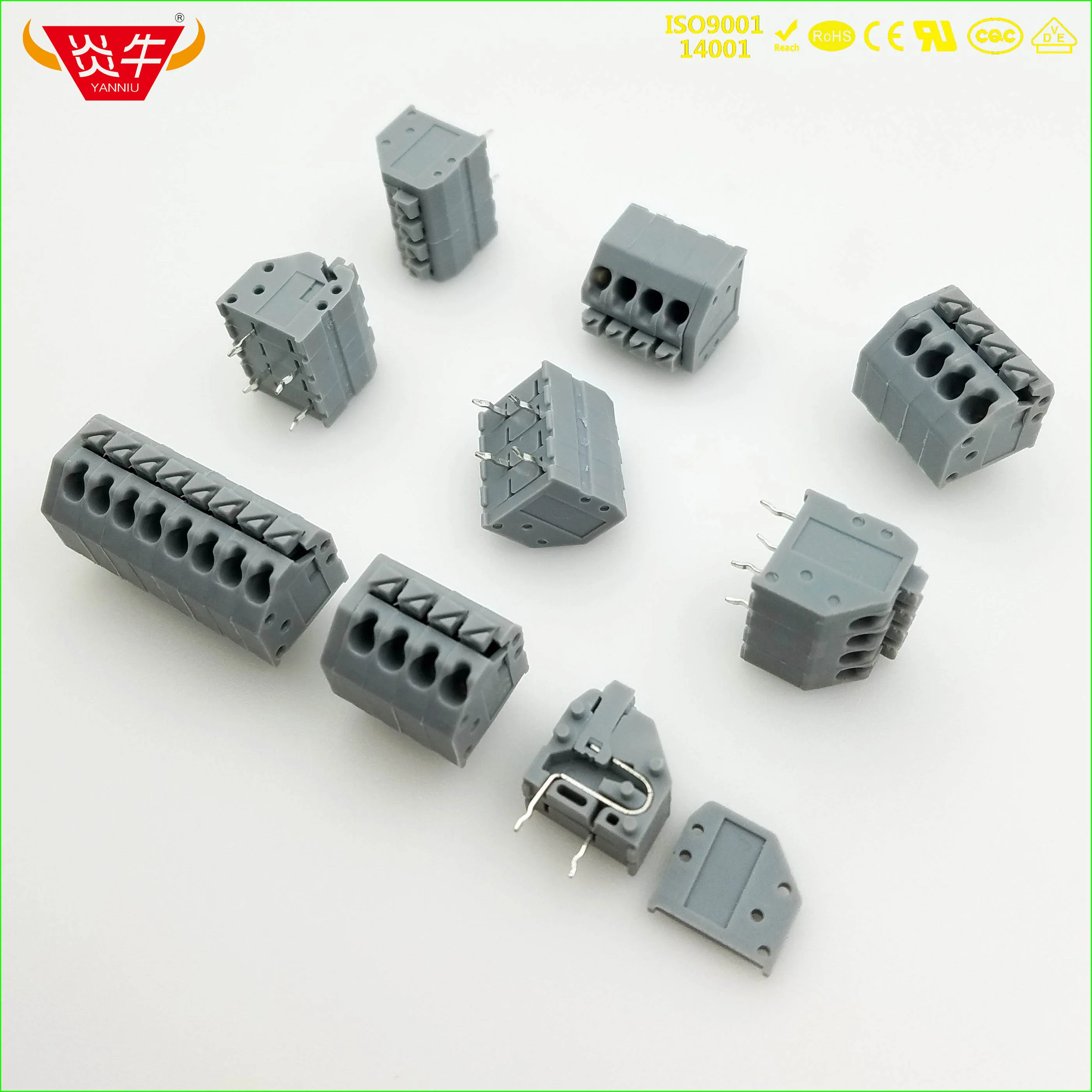 KF250 3,5 2P~ 12P PCB Пружинные клеммные блоки DG250 3,5 мм 2PIN~ 12PIN PTSA 0,5/2-3,5-Z-1985195 PHOENIX свяжитесь с DEGSON KEFA