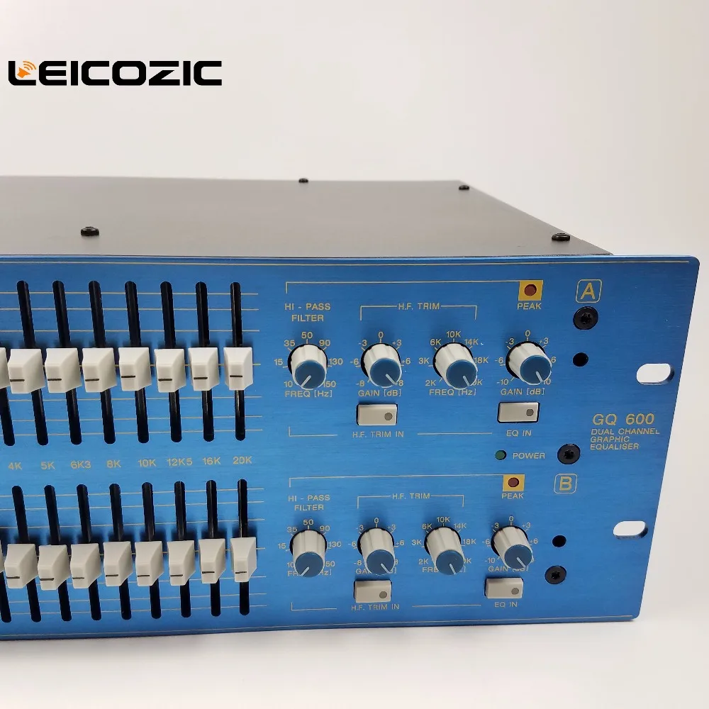 Графический эквалайзер Leicozic GQ600 ecualizador grafico equalizador профессиональный графический