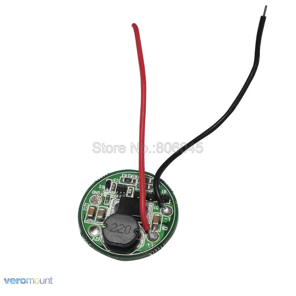 Фотовспышка для Cree XHP50 Led лампа трансформатор вход постоянного тока 6 В 12 ~ 24 4 5 А 1