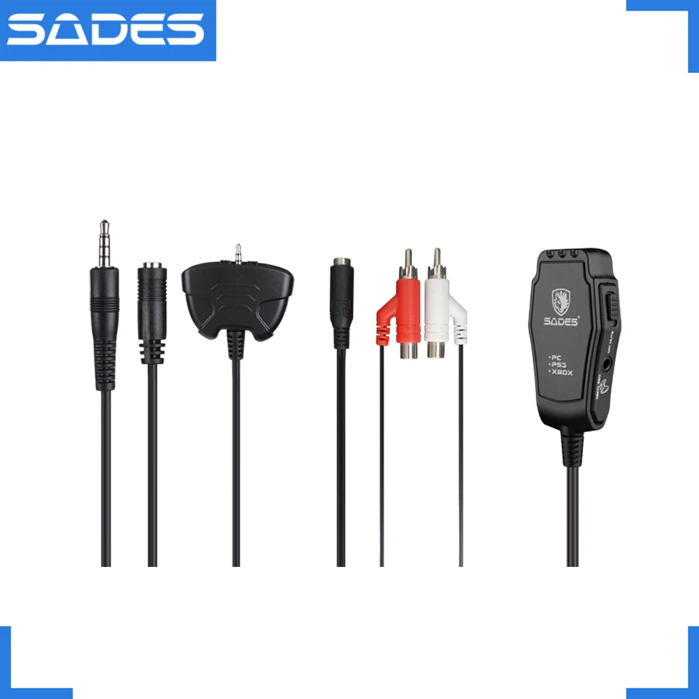 SADES Spider стерео звуковые наушники 3 5 мм гарнитура игровые для Xbox/PS4 Gamer|headphone for