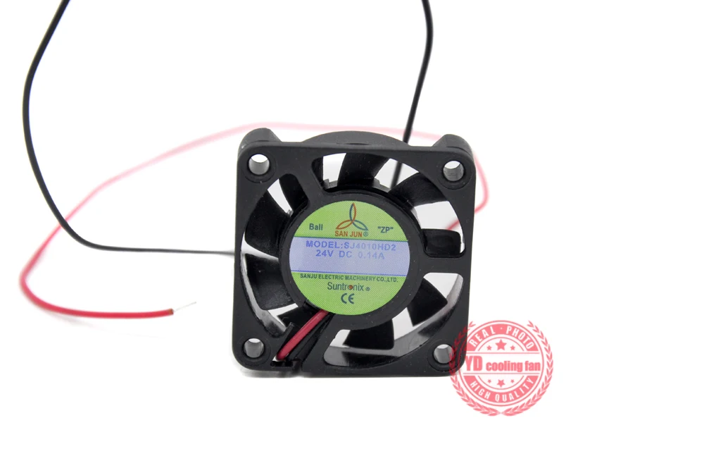 Вентилятор охлаждения с шарикоподшипником для san jun suntronix SJ4010HD2 4010 24В 0.14A 4 см |