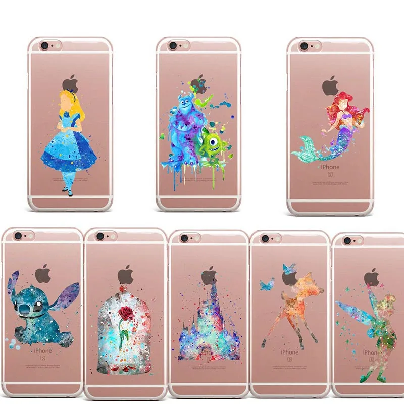 Мягкий силиконовый чехол для iPhone 5 5S SE 6 6S Plus 7 7Plus 8 8Plus X 10|Сумки телефона| |