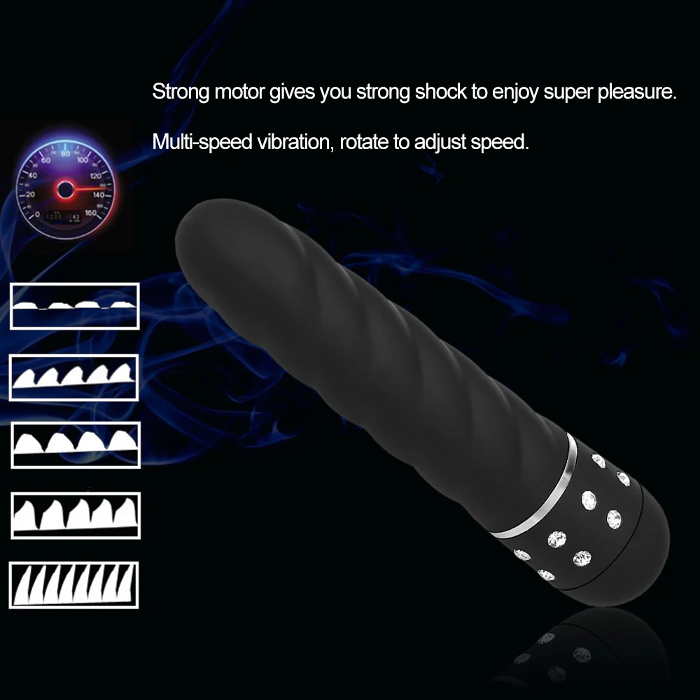 Мультискоростной вибратор AV в виде волшебной палочки фаллоимитатор с