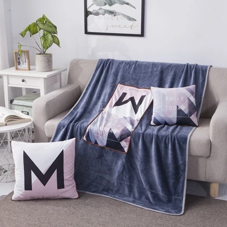 Cushion Blanket8 2 в 1 хлопок скандинавские Мультяшные олени складное лоскутное мягкое стеганое одеяло печатное квадратное домашнее офис автомобиль бросок диванная подушка под спину - Цвет: Cushion Blanket8