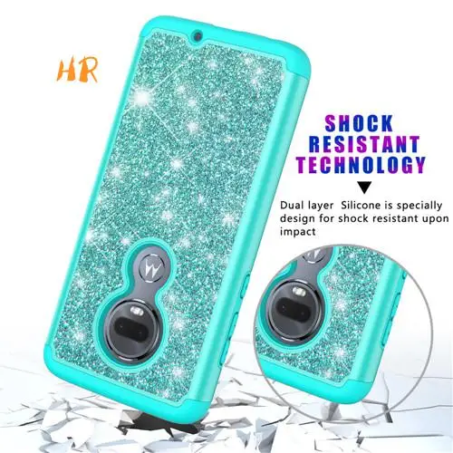 Shinning Glitter Cases For Motorola Moto G7 Power Play Plus CaseMotorola Z4 Case Silicon TPU Capa Fundas |
