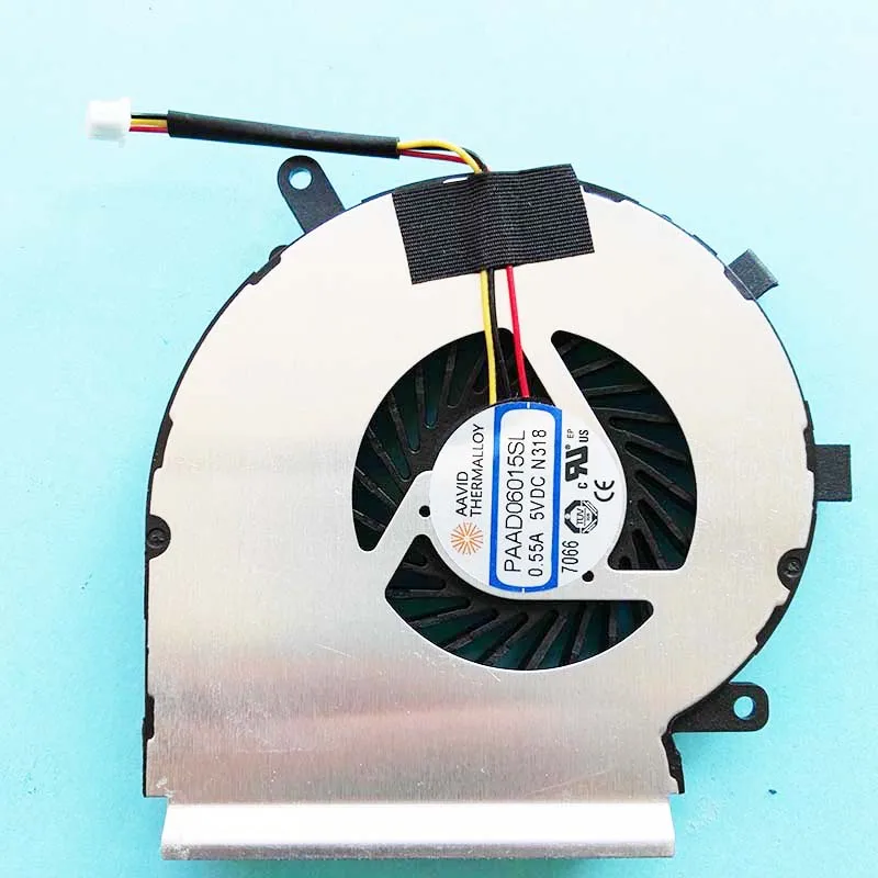 CPU FAN Процессор GPU вентилятор охлаждения для MSI GE72 GE62 PE60 PE70 GL62 GL72 Вентилятор Cooler PAAD06015SL N317 N318 0.55A DC 5V N303 N302 - Цвет лезвия: CPU FAN