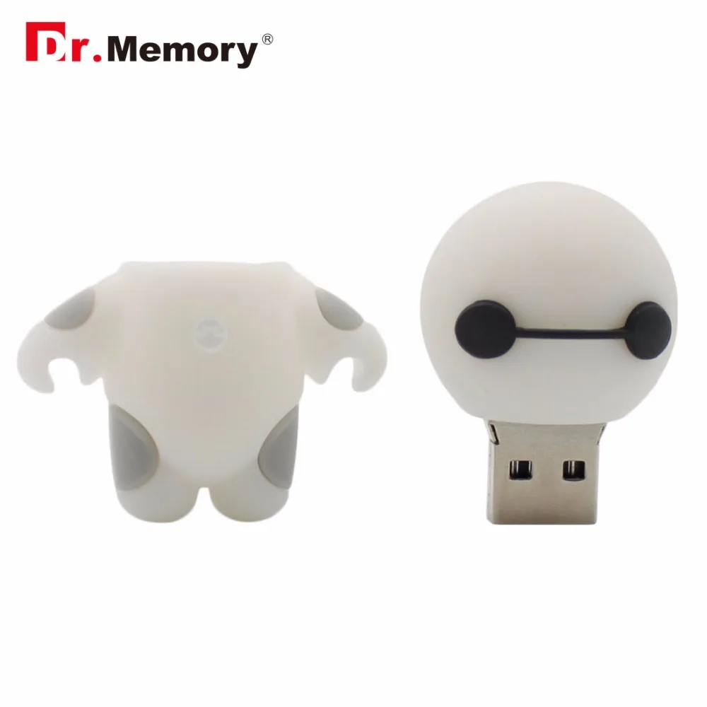 USB флеш накопитель в виде милого мультяшного робота 32/16/8/4/128 МБ|USB флэш-накопители|