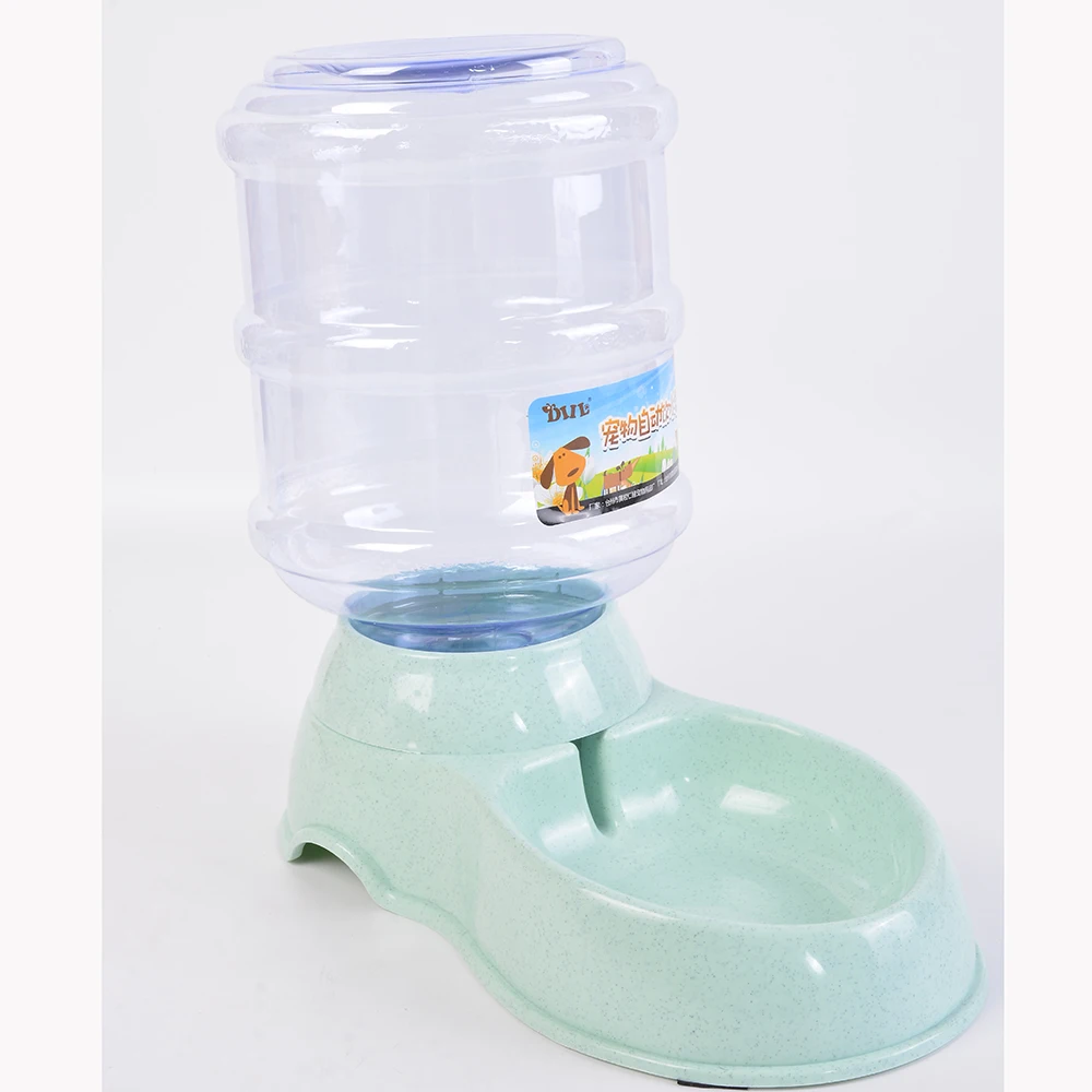 DIDIHOU 3.5L автоматическая кормушка для собак кошек поилка для собак вода для питья кошек Кормление большой емкости дозатор для домашних животных кошек собак - Цвет: 9 New