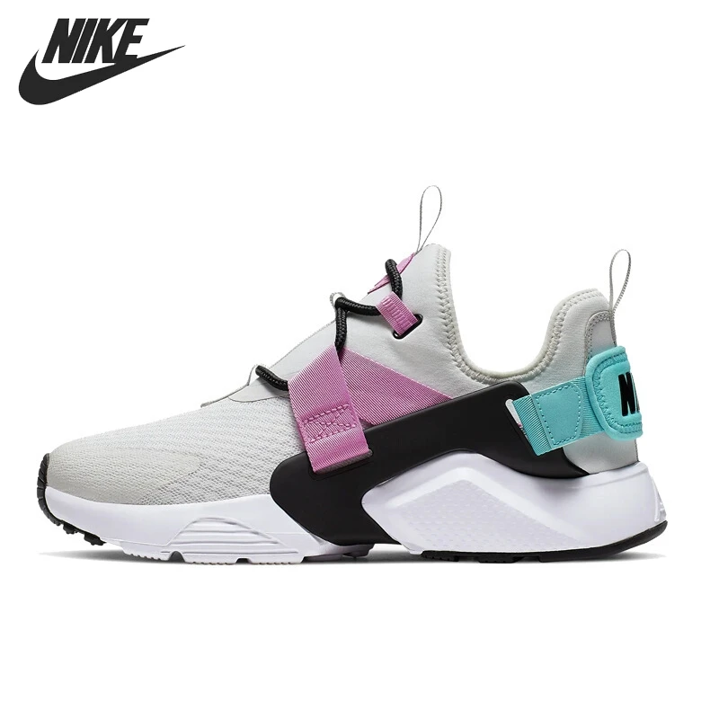 Новые оригинальные кроссовки NIKE W AIR HUARACHE CITY низкие женские кроссовки|Беговая