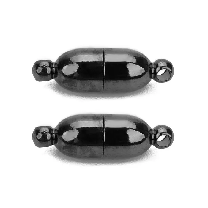 Gun black F7683 Fostfo 5 шт./лот Магнитная застежка крючки ювелирные изделия застежки концевые колпачки Ожерелье Браслеты застежка Разъемы для изготовления ювелирных изделий - Цвет: Gun black F7683