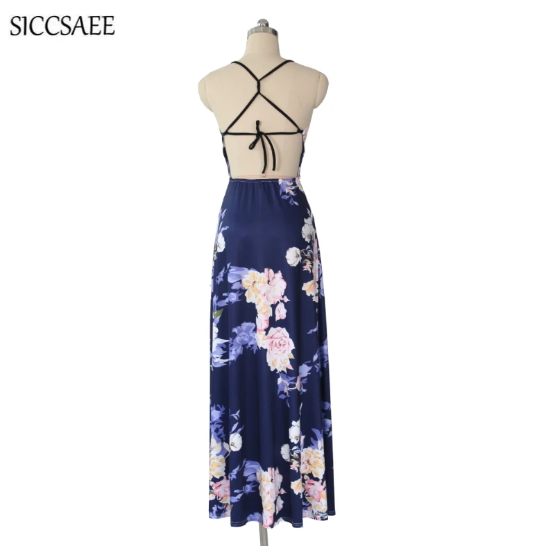 

2019 Summer Style Floral Print Rompers Womens Jumpsuit Shorts Lace Up Ribbons Backless Bodysuit Ruffles Cloak Asymmetrical Beach