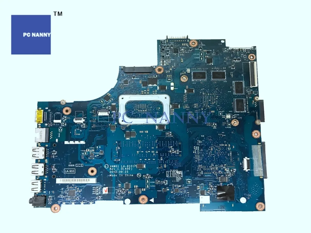 Материнская плата PCNANNY P14T7 0P14T7 VAW01 LA 9101P для DELL INSPIRON 3521 5521 I5 3337U HD8730M/2 ГБ материнская