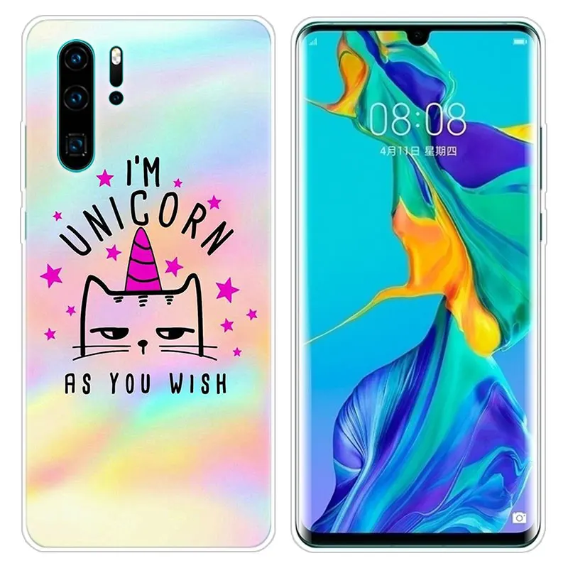 Силиконовый чехол для Huawei P30 20 Pro 10 P9 P8 Lite 2017 P Smart Z Plus 2019 NOVA 5i 5 | Мобильные телефоны и