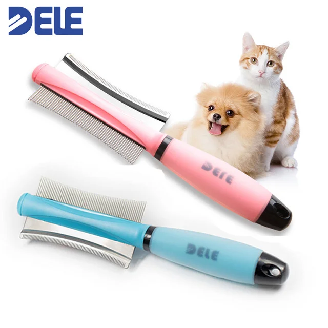 DELE Pet Уход за лошадьми Brush Tool собак кошек, связок и спутанные волосы резак грабли удаления гребень женихов инструменты