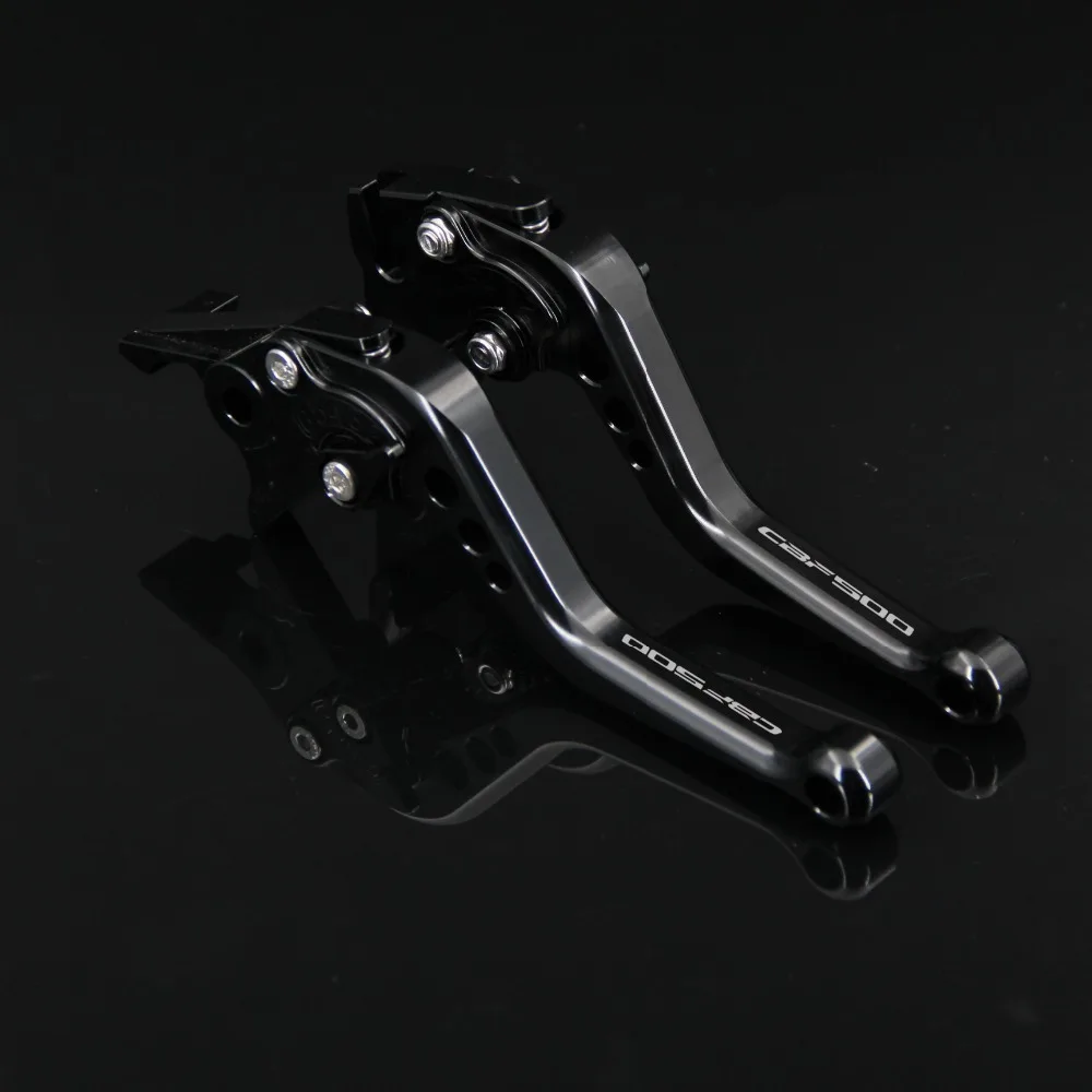 RiderJacky CNC короткий регулируемый тормозной рычаг сцепления для Honda CBF 500 CBF500 2006-2007 06 07