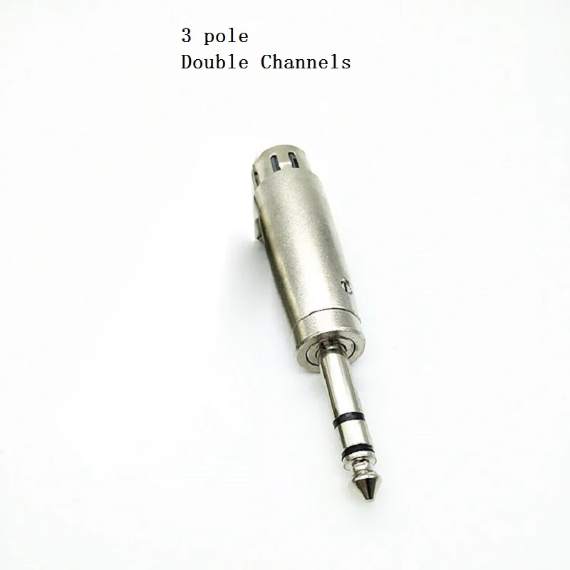 XLR 3Pin гнездо до 6 35 мм штекер Адаптер 2/3 полюсный динамик разъемы аудио шнур Mic