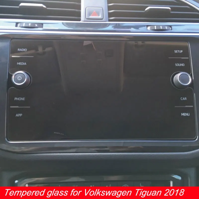 8 дюймов для Volkswagen Tiguan Защитная пленка экрана автомобиля GPS навигация LCD