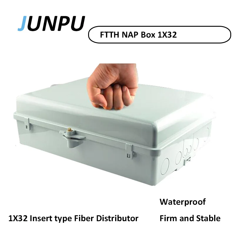 Junpu FTTH Волокно-оптические прекращение Nap коробка 32core Открытый сплиттер