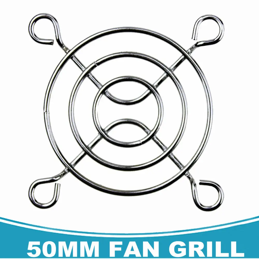 50mm Fan grill 2 шт металлическая сетка для защиты пальцев решетка вентилятора 30 мм 40 мм 50 мм 60 мм 70 мм 80 мм 90 мм 120 мм 135 мм 140 мм 150 мм 170 мм 200 мм - Цвет лезвия: 50mm Fan grill