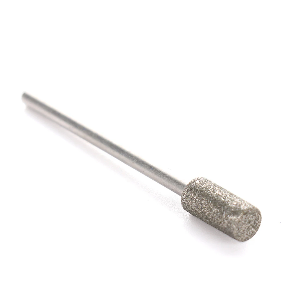 10 шт./компл. наждачные головки для шлифовки Алмазное покрытие Полировка