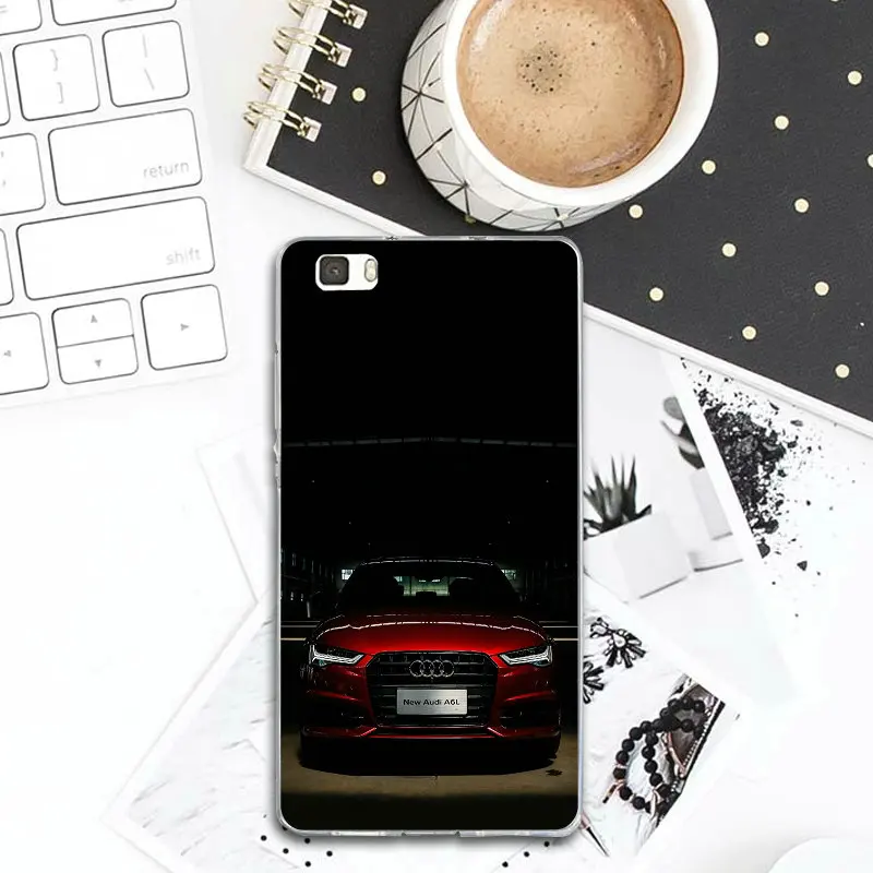 Автомобиль Audi RS Логотип узор мягкие чехлы для мобильных телефонов из ТПУ чехол