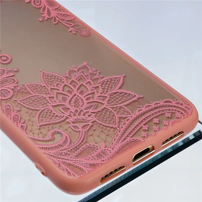 Роза 3D черный кружевной цветок Роскошный чехол для телефона huawei Nova 3E P10 плюс P20 lite