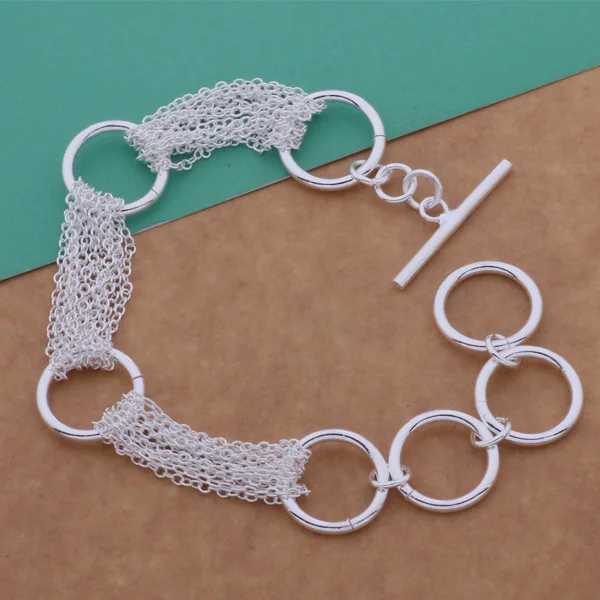 2016 Круглый браслет Модные украшения для Для женщин вечерние свадебные Юбилей ab059