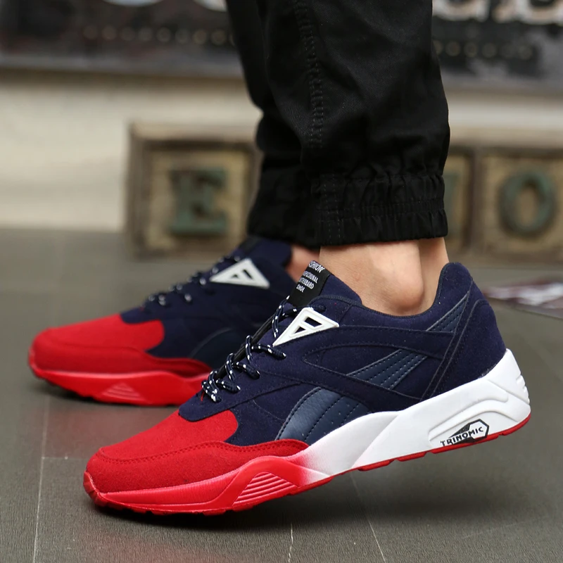 2017 Новых Прибытия Замши мужская Обувь Удобные Мужчины Повседневная Для Ходьбы