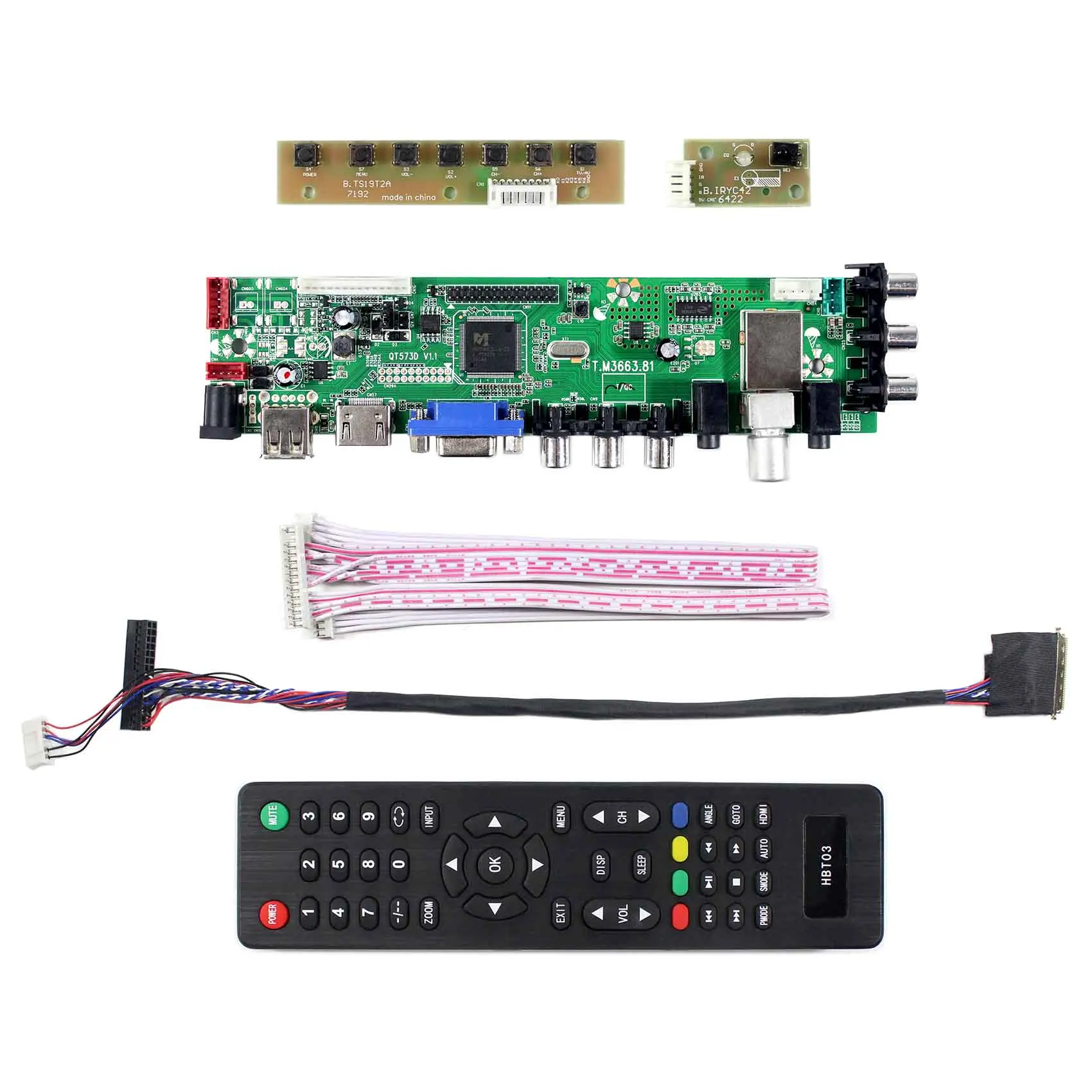 LTN140AT02 LTN140AT07 N140B6 B140XW02 B140XW03 LP140WH1 LP140WH4 N156B6 B156XTN03 B156XW02 HDMI VGA AV USB ATV DTV LCD Board | Электроника