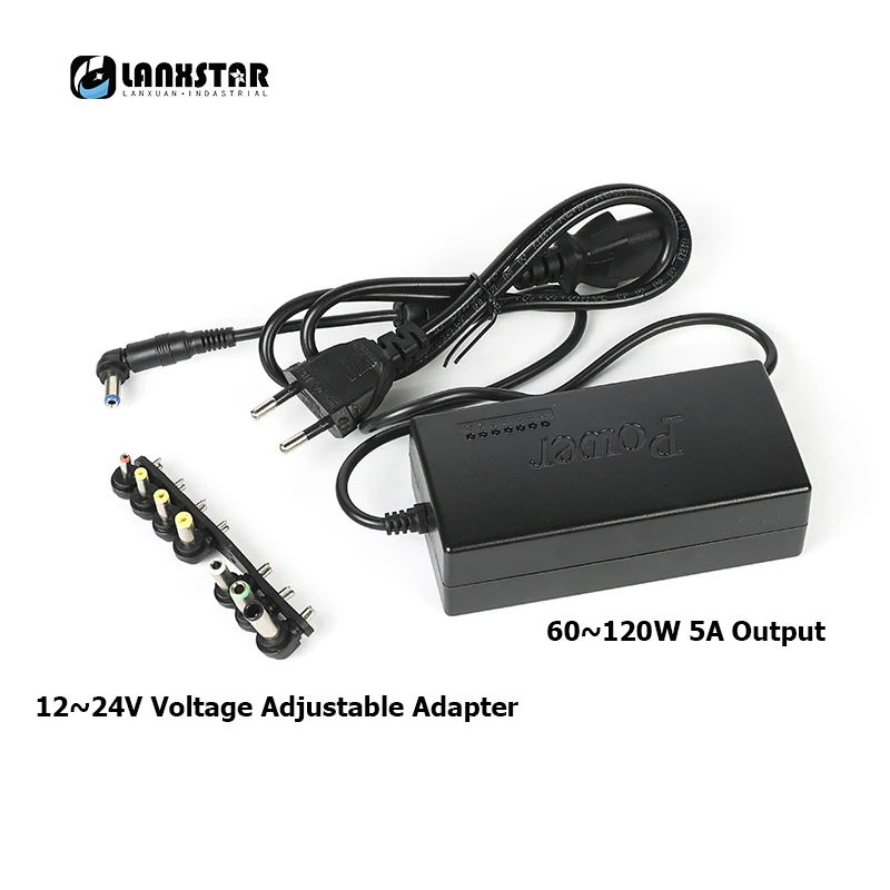 

775 Motor Hand Drill 120W Adjustable Speed Power Adapter AC110~240V Output DC12V/16V/18V/19V/20V/22V/24V 5A Power Supply