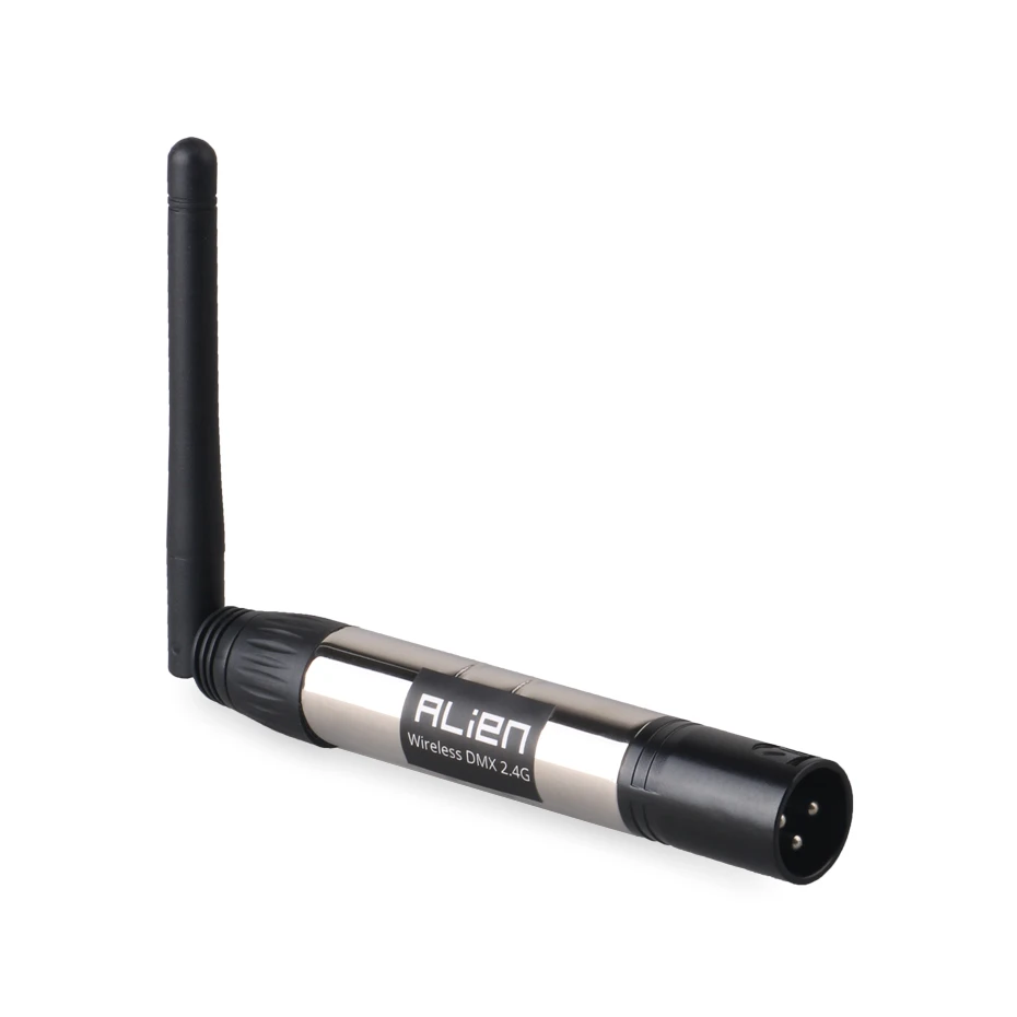 1Transmitter ALIEN 2,4G DMX512 Dfi беспроводной передатчик приемник контроллер с антенной для DJ Дискотека вечерние музыка DMX светодиодный сценический лазерный свет - Цвет: 1Transmitter