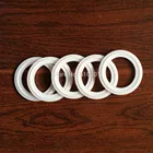 5 шт., 12 дюйма, 34 дюйма, 1,5 дюйма, 2 дюйма, 2,5 дюйма, 3 дюйма, 3,5 дюйма, 12,7 дюйма, 19 дюйма, 25 мм, 3851-50,5 мм, три зажима, прокладка из ПТФЭ, белая санитарная Трубная арматура, наконечники