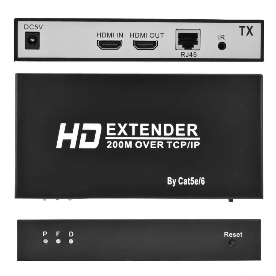 Внутренние компьютерные кабели компьютерный кабель адаптеры 200 м 1080P расширитель