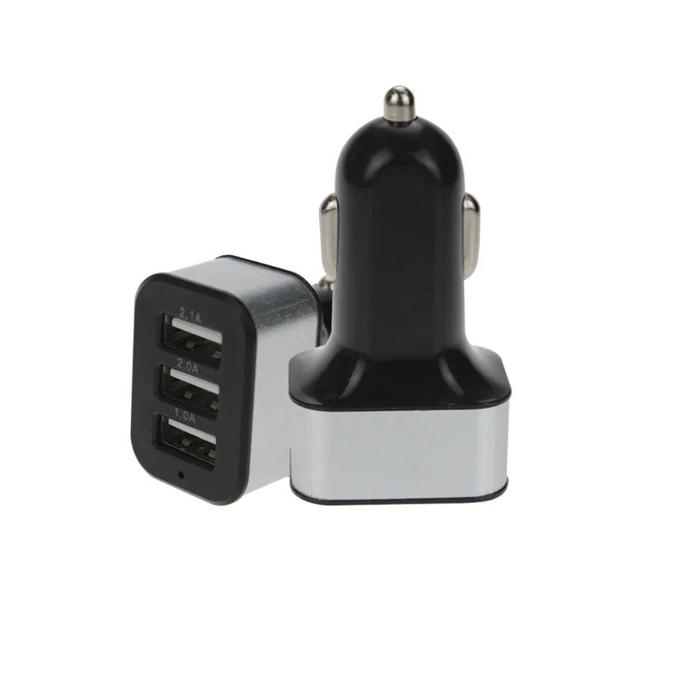 CARPRIE 2018 горячая распродажа 1 шт. тройной USB адаптер зарядное устройство