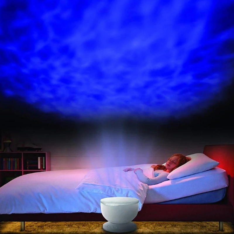 RGB Музыка Звездное небо ночник Аврора волны океана проектор светодиодный USB лампа