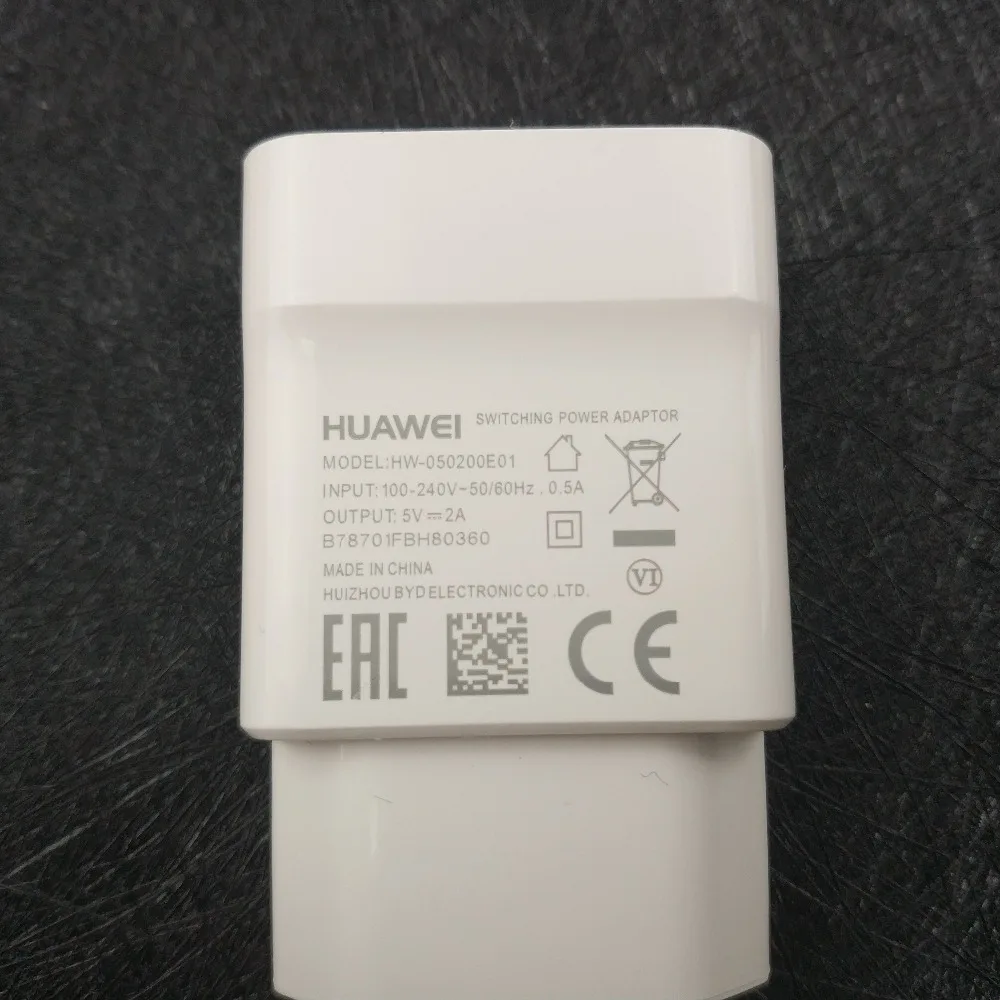 Натуральная huawei Y6 Зарядное устройство 2A EU стены Micro usb зарядный кабель адаптер для
