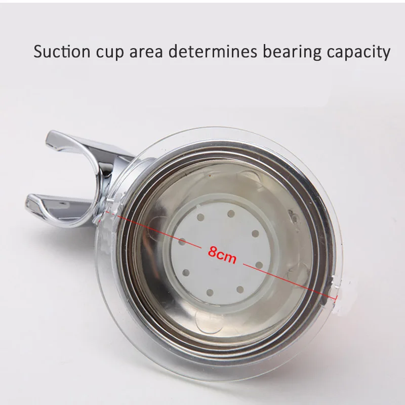 Держатель для насадки душа на присоске настенное крепление съемный ручной