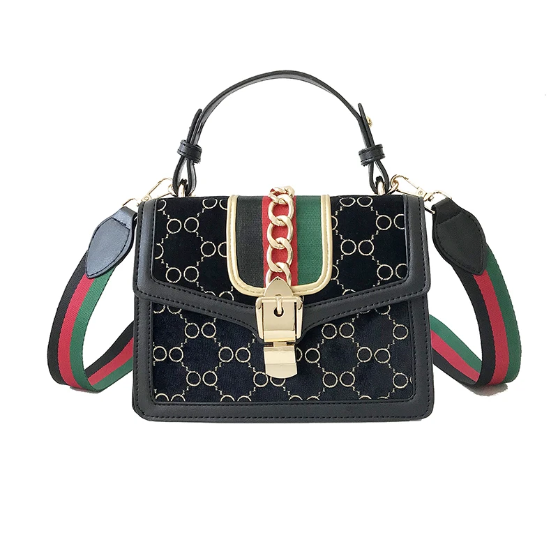 Роскошные женские сумки дизайнерские 2019 модная сумка через плечо с красным