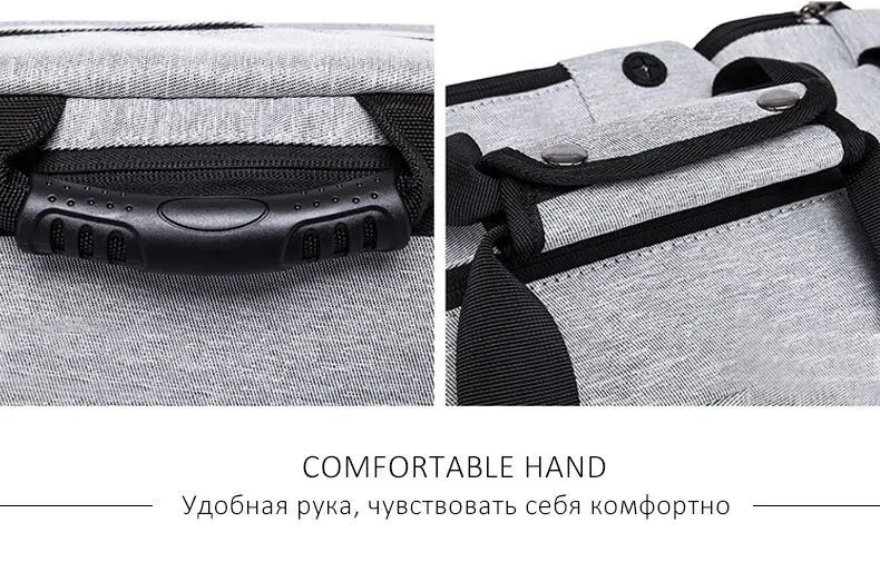 Scione, мужские многофункциональные дорожные рюкзаки с защитой от кражи, большая вместительность, багаж для ноутбука, портативные сумки, городские одноцветные сумки на плечо