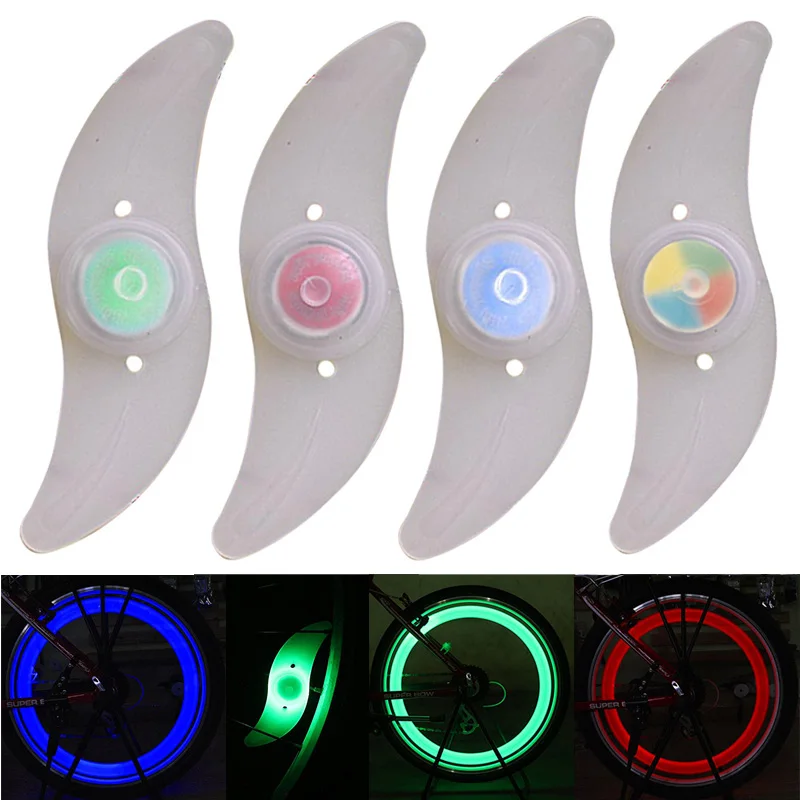 2 шт. хит продаж велосипедная лампа на спицы велосипедный ивовой светодиодный