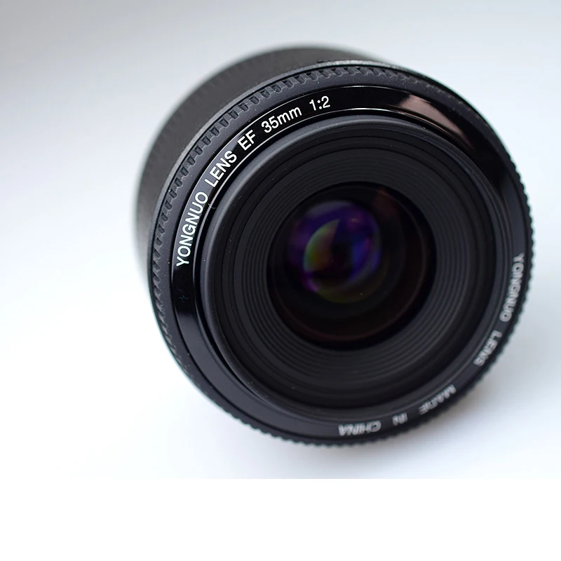 Светодиодная лампа для видеосъемки Yongnuo объектив YN35mm F2 Широкий формат