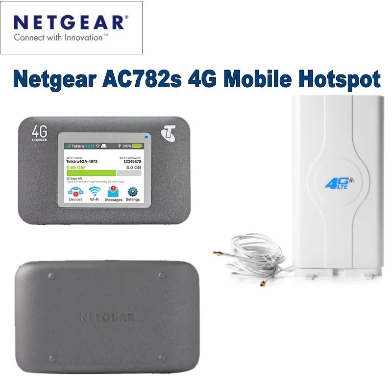 unlocked netger150mbps aircard 4g lte aircard sierra ac782s plus 4g antenna