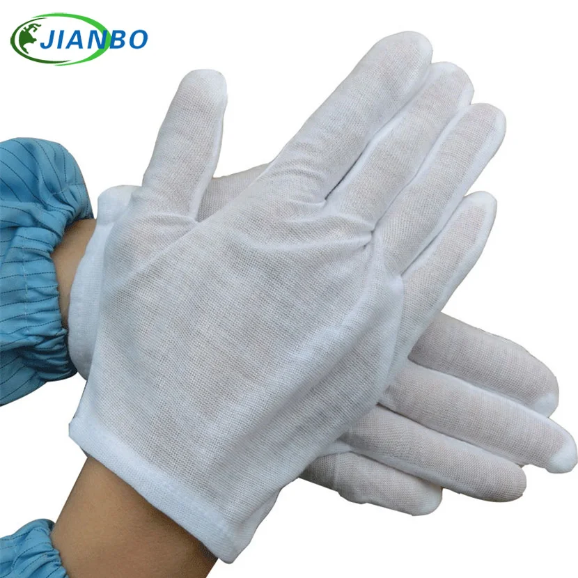 Белые хлопковые перчатки для конного спорта Сережки 12 пар|work gloves|gloves workwhite cotton work