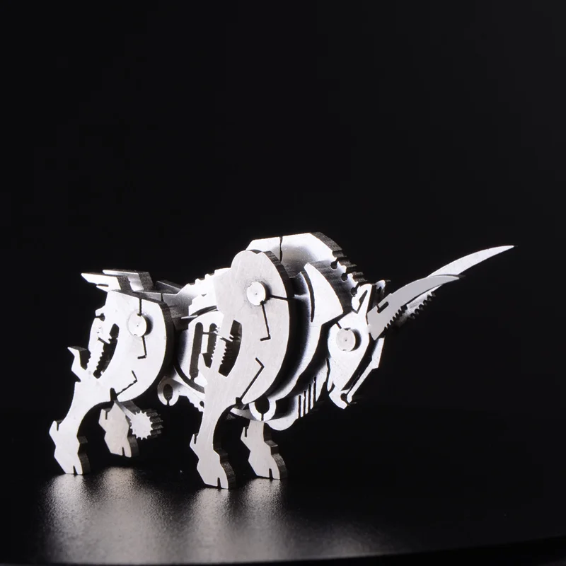 Креативная цельнометаллическая модель из нержавеющей стали 3D съемный