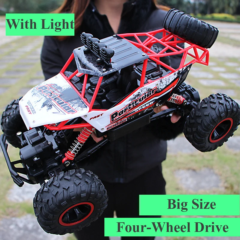 Новые 1 шт RC автомобили 1/12 2,4G рок, 4x4 вождения автомобиля двойной привод двигателей удаленного Управление модель автомобиля внедорожник игрушка 4WD D20